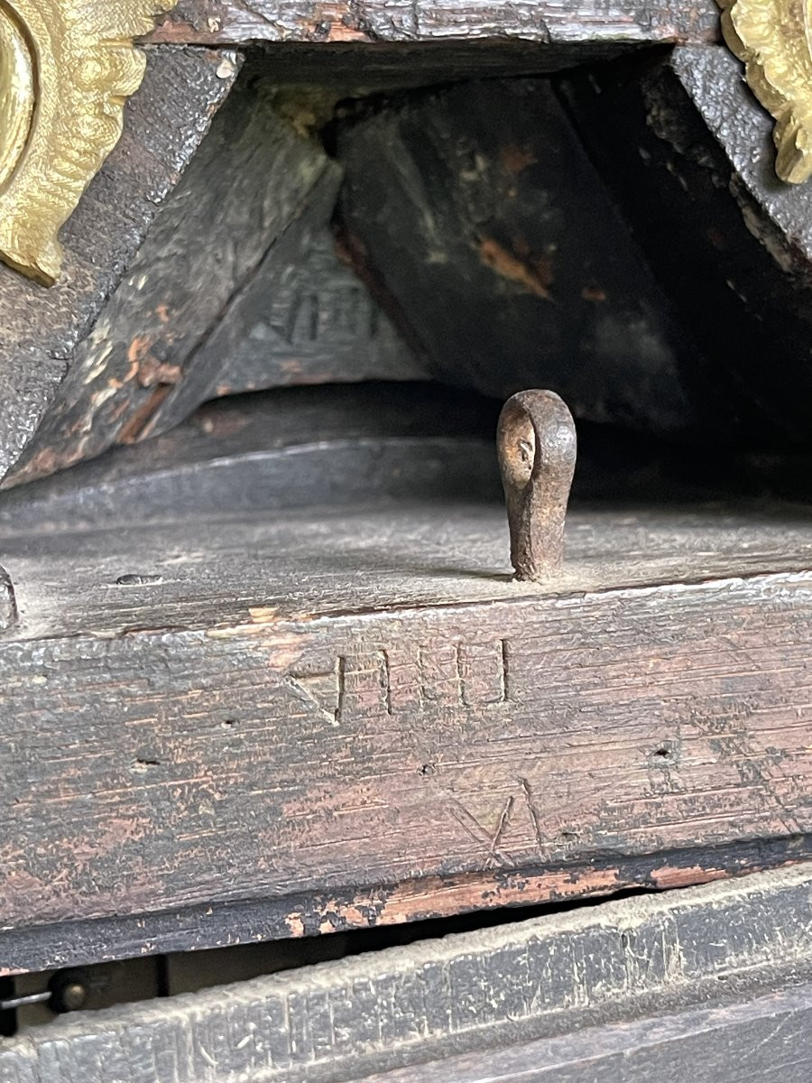 Louis XV Alcove Cartel In Martin Varnish - Feulliet In Beauvais - Jollain Cabinetmaker-photo-2