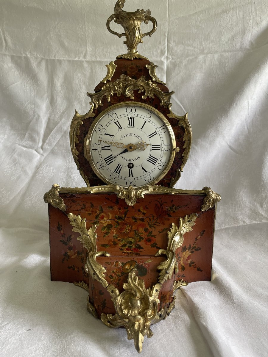 Louis XV Alcove Cartel In Martin Varnish - Feulliet In Beauvais - Jollain Cabinetmaker-photo-5