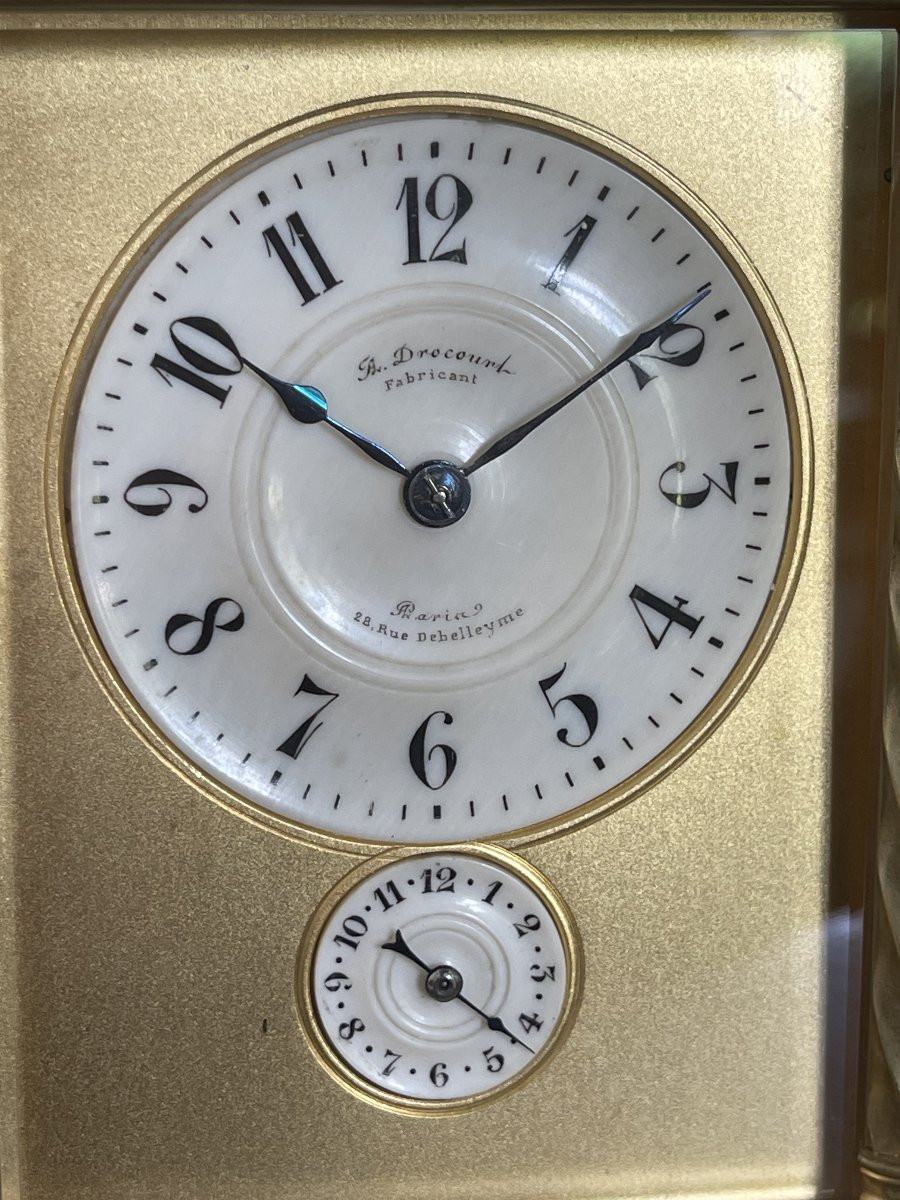 Drocourt Travel Clock With Large Chime -photo-3