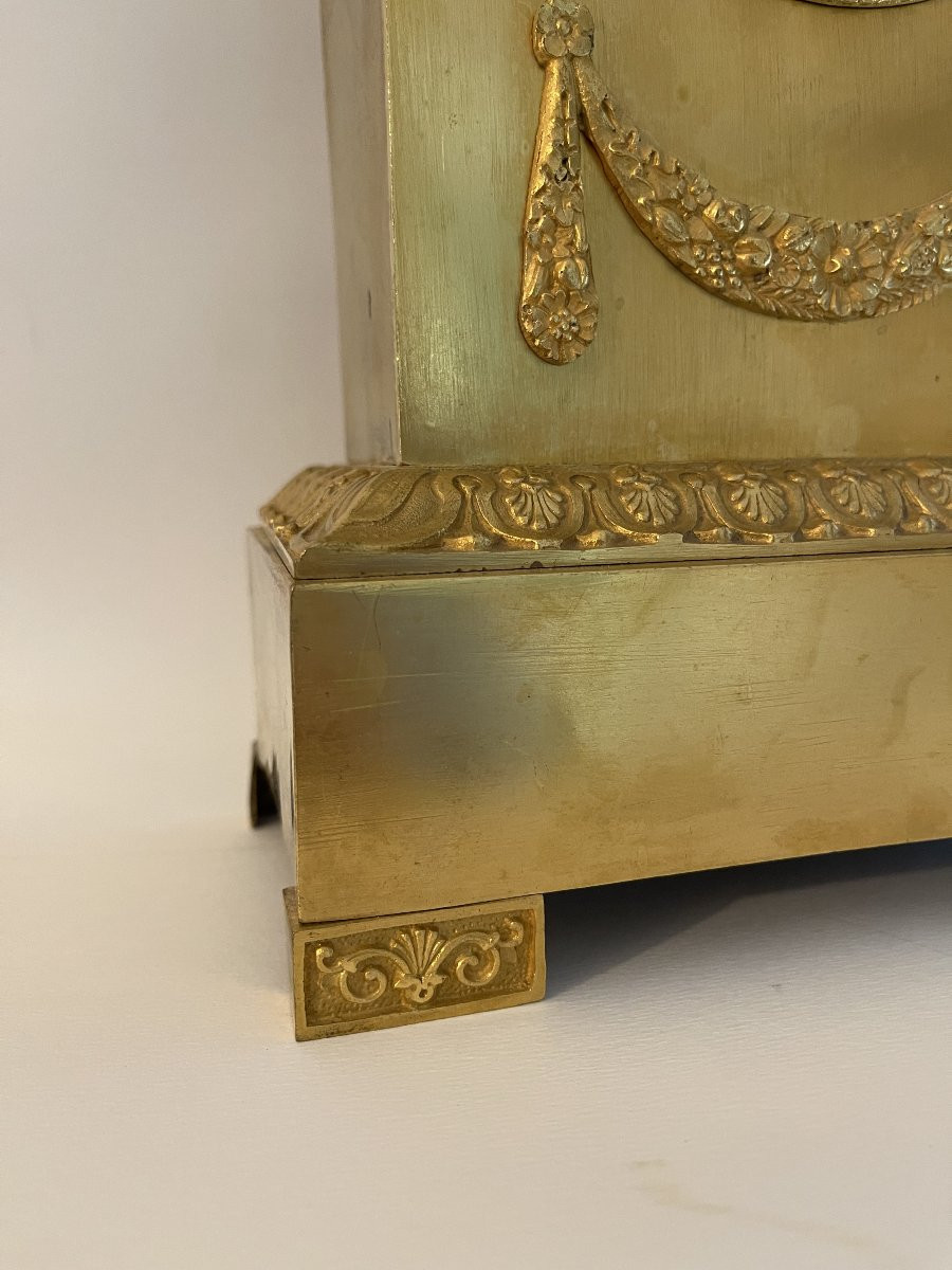 Restoration Gilt Bronze Clock -photo-1