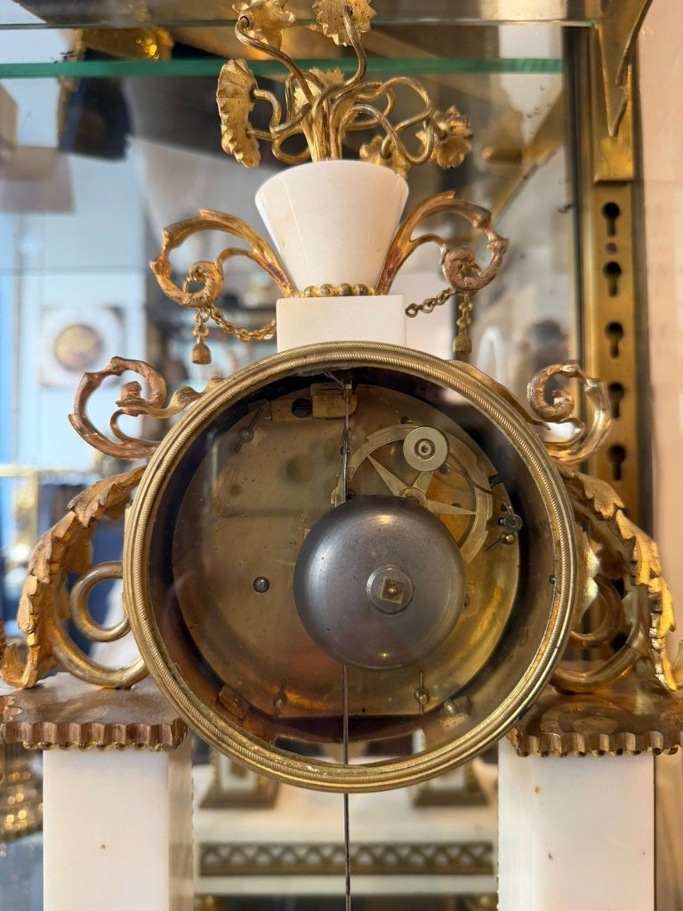Louis XVI Portico Clock-photo-1