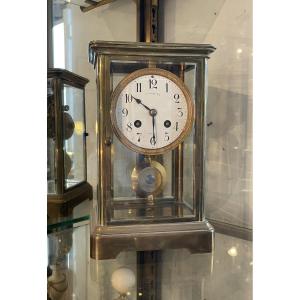 Pendule cage 4 glaces 