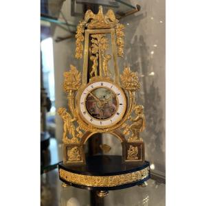 Skeleton Clock - Directoire Period Arch - Model By Jean-simon Deverberie 