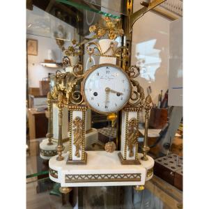 Louis XVI Portico Clock