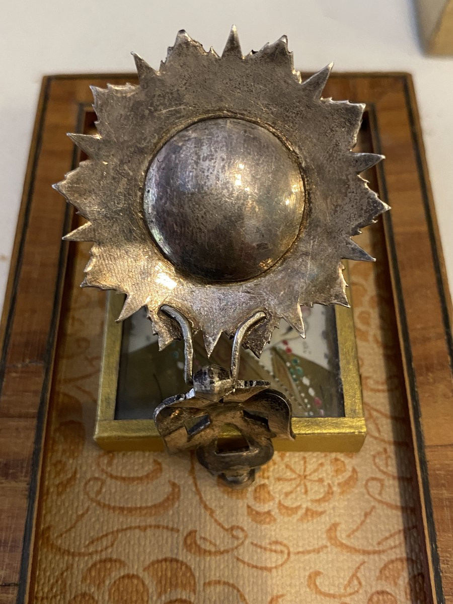 Miniature indienne et une croix d'officier de l'ordre NICHAM IFTIKAR-photo-1