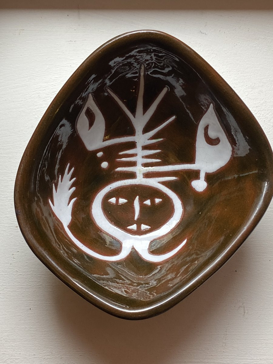 Jean Lurçat - coupe signée -photo-3