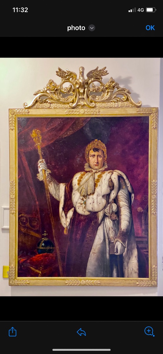 Grand portrait en tenue de sacre de Napoléon I-photo-3