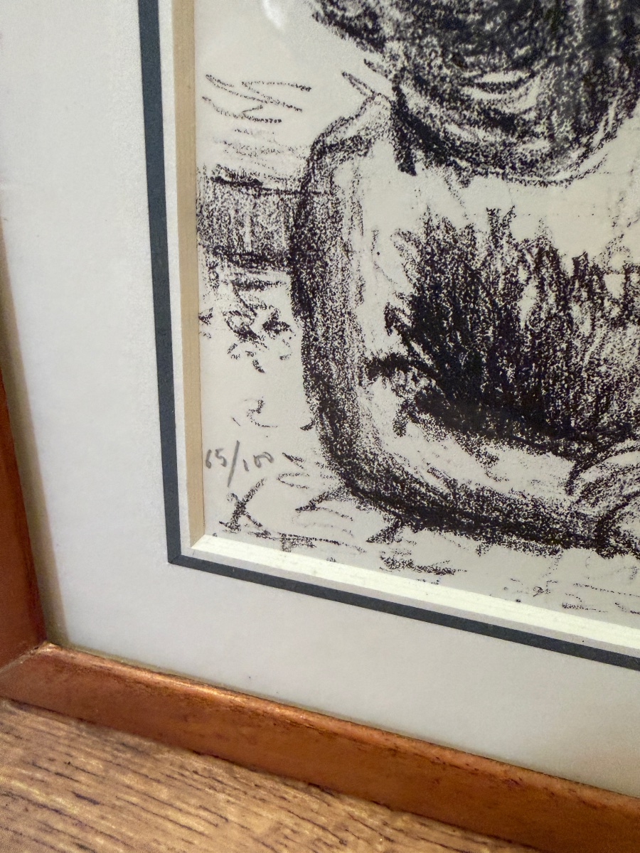 Lithograph By Jean Hélion, 1951-photo-3