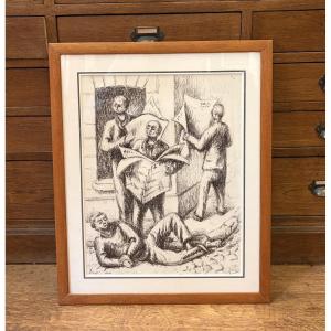 Lithographique Jean Hélion 1951