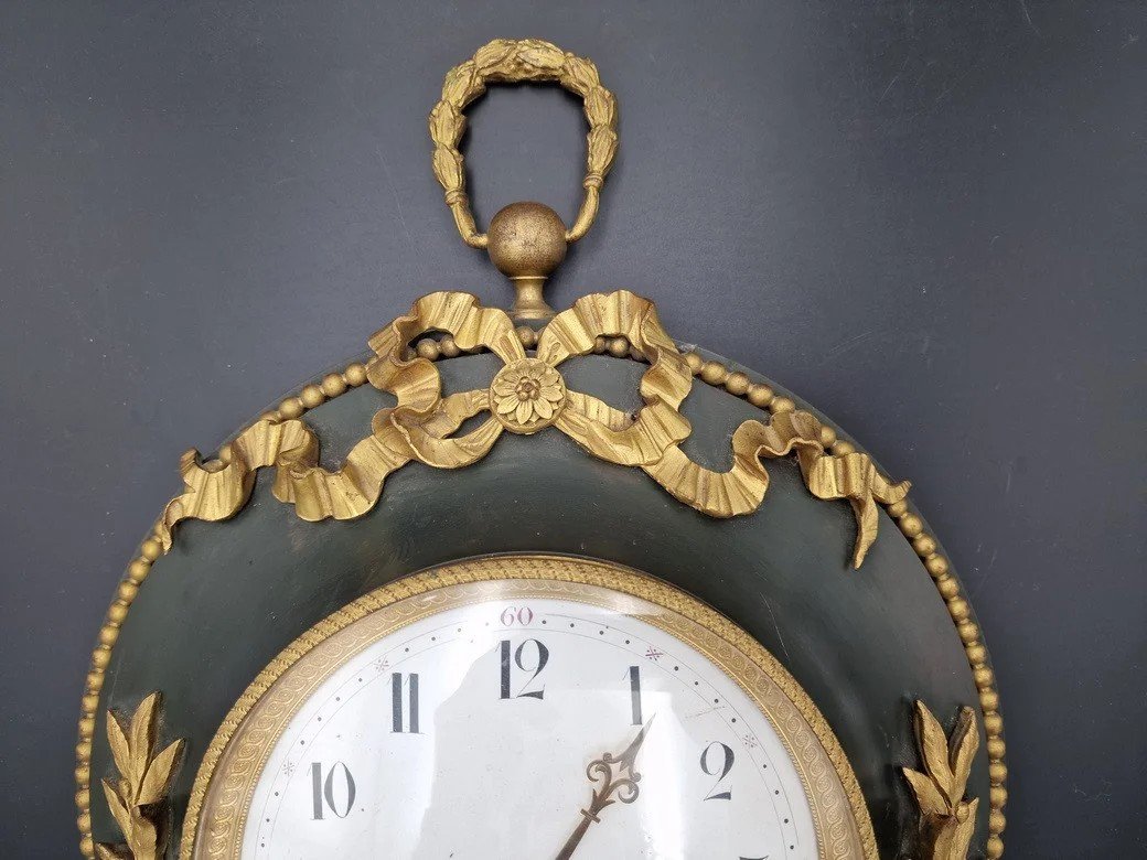 Louis XVI Style Wall Clock Pendulum-photo-2