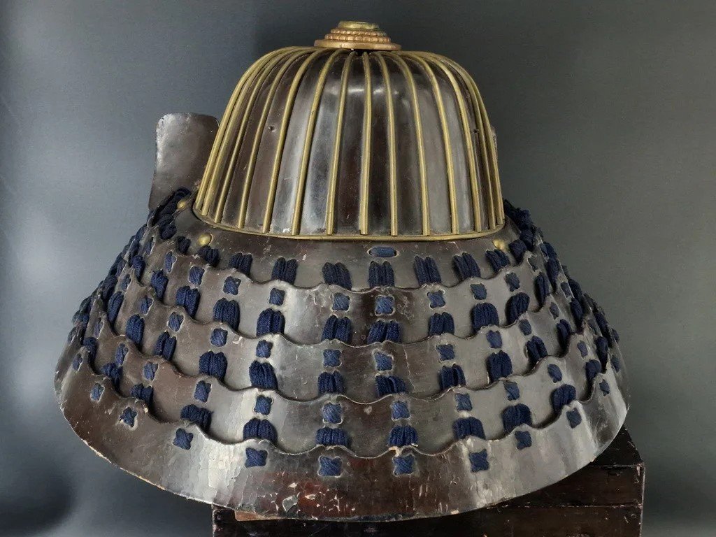 Kabuto Samurai Helmet Japan Edo Period 1603-1868-photo-2