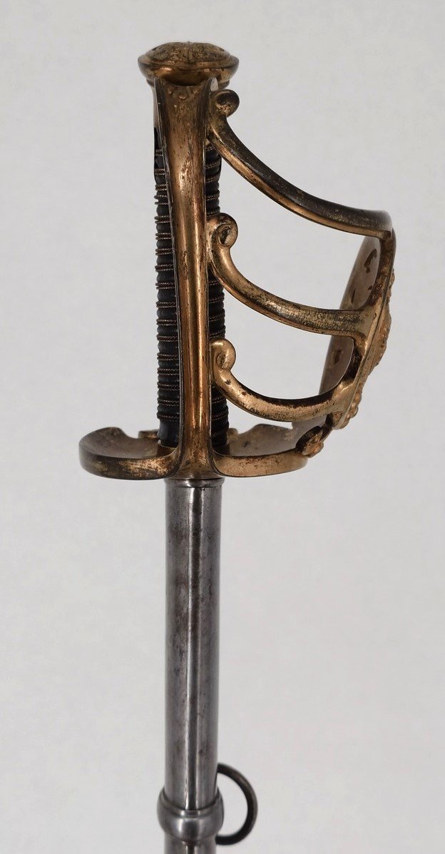 Officer's Sabre Of Cuirassiers Of The First Regiment Of The Queen - France Restoration-photo-2