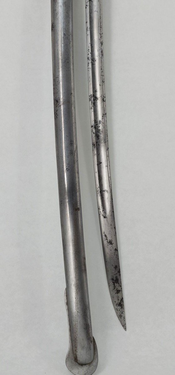 Officer's Sabre Of Cuirassiers Of The First Regiment Of The Queen - France Restoration-photo-8