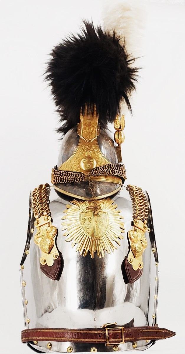 Helmet And Cuirass Of A Cuirassier Officer Of The Royal Guard, Model 1825, France, Restoration Period-photo-2