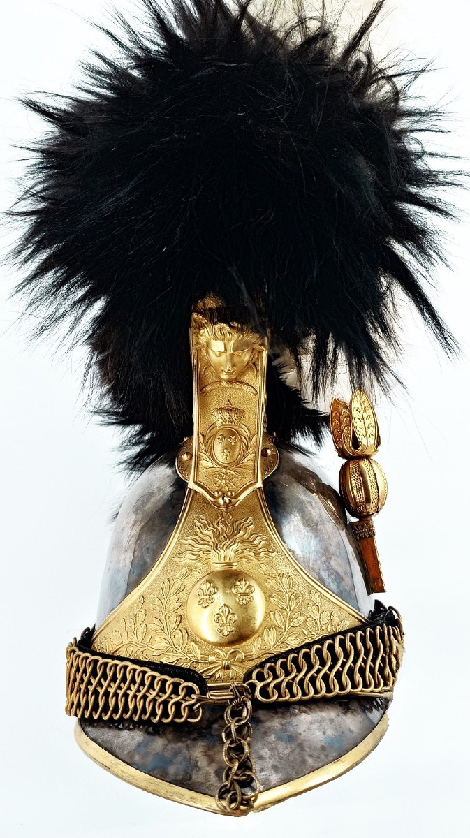 Helmet And Cuirass Of A Cuirassier Officer Of The Royal Guard, Model 1825, France, Restoration Period-photo-3
