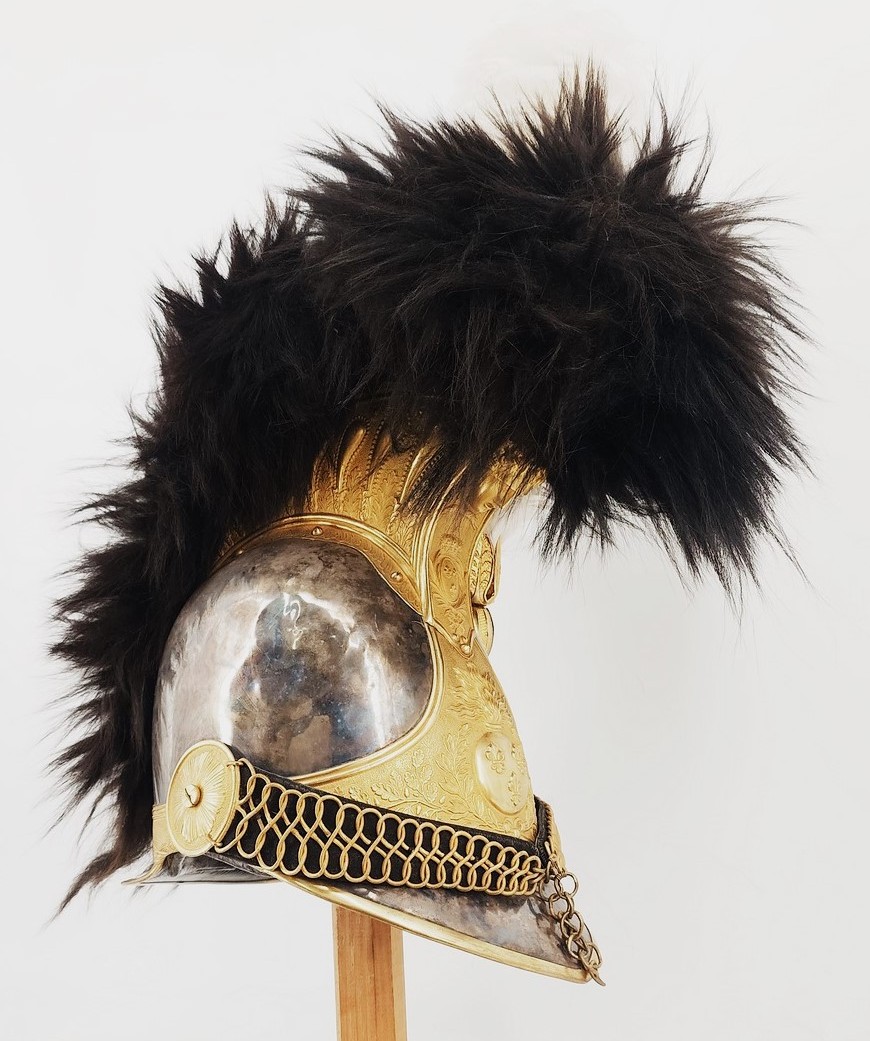 Helmet And Cuirass Of A Cuirassier Officer Of The Royal Guard, Model 1825, France, Restoration Period-photo-8