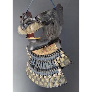 Mempo Japanese Samurai Armor Mask Edo Period Japan