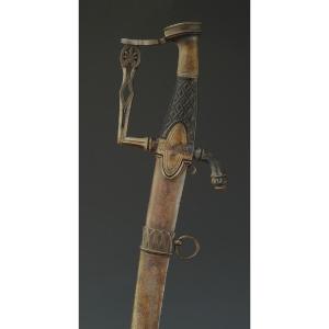 SABRE DE LUXE D'OFFICIER DE CAVALERIE SIGNÉ BOUTET À VERSAILLES - DIRECTOIRE PREMIER EMPIRE