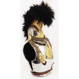 Helmet And Cuirass Of A Cuirassier Officer Of The Royal Guard, Model 1825, France, Restoration Period