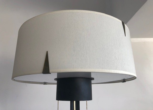 Rare Arlus Floor Lamp French Design 1950-photo-4