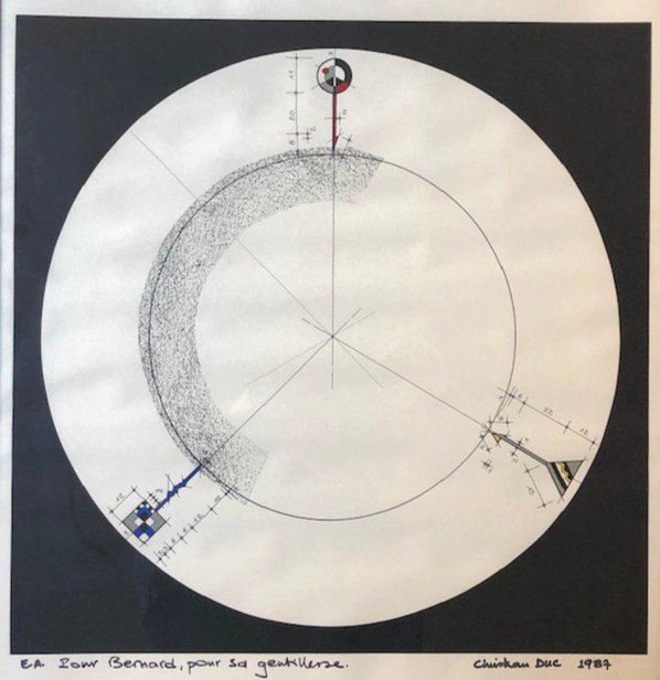Lithograph By Christian Duc Artist's Proof 1987