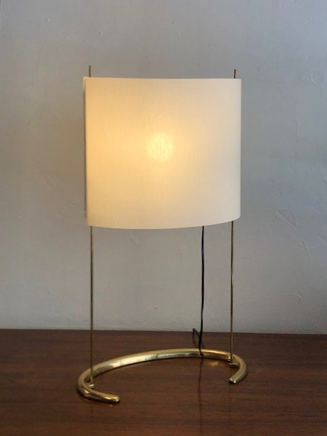 Rare Lampe De Table/bureau Design Paolo Rizzato Pour Arteluce 1970 ( Italie )-photo-1