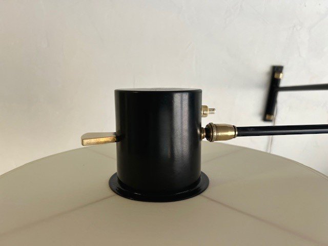 1950 Maison Lunel Design Wall Lamp (decoration - Arlus - Boris Lacroix - Mategot - Guariche...)-photo-4