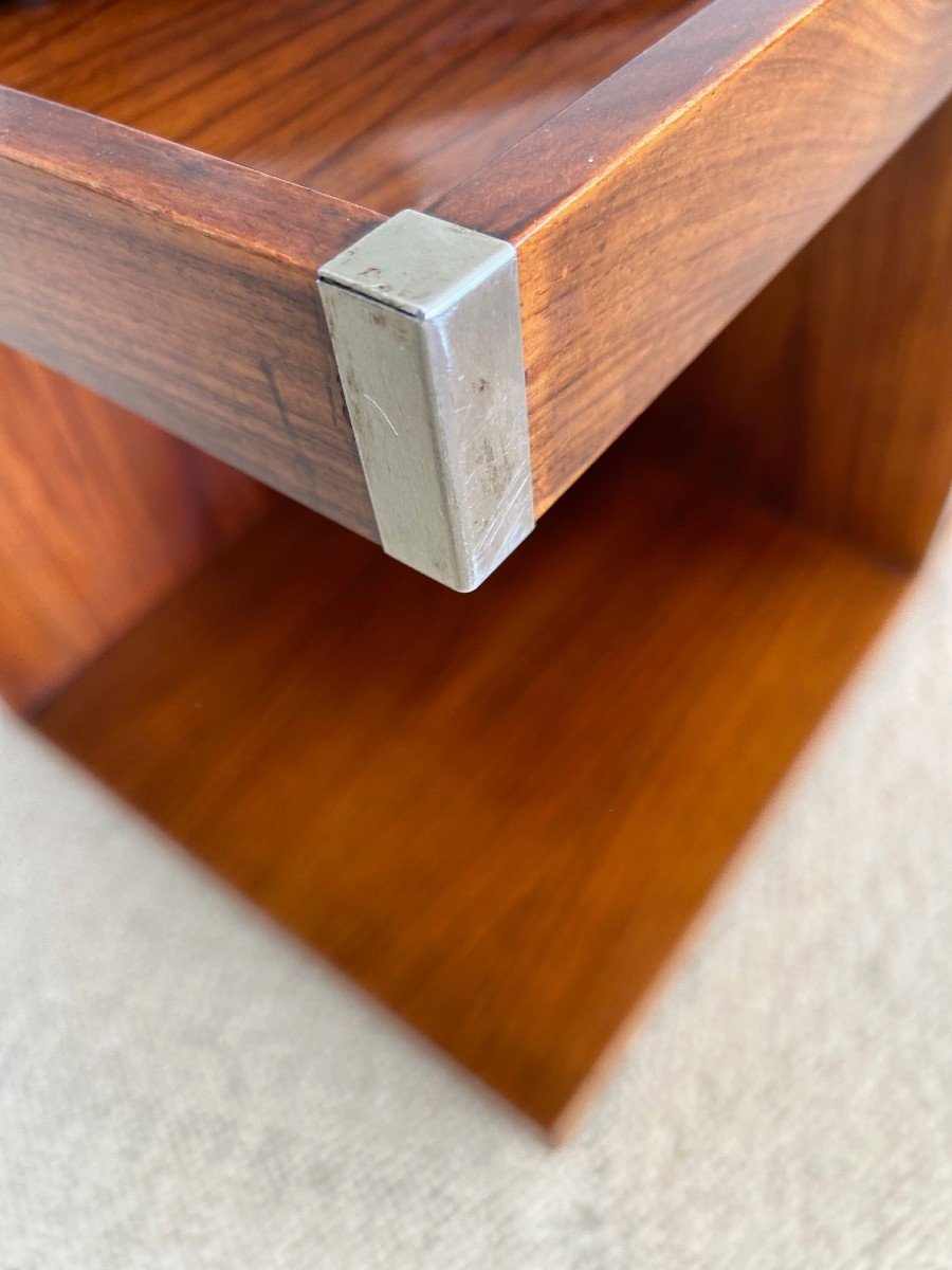 Table Basse / Bout De Canapé Design Luigi Sormani Pour Fiarm (carlo De Carli) 1960-1970 Italie-photo-6