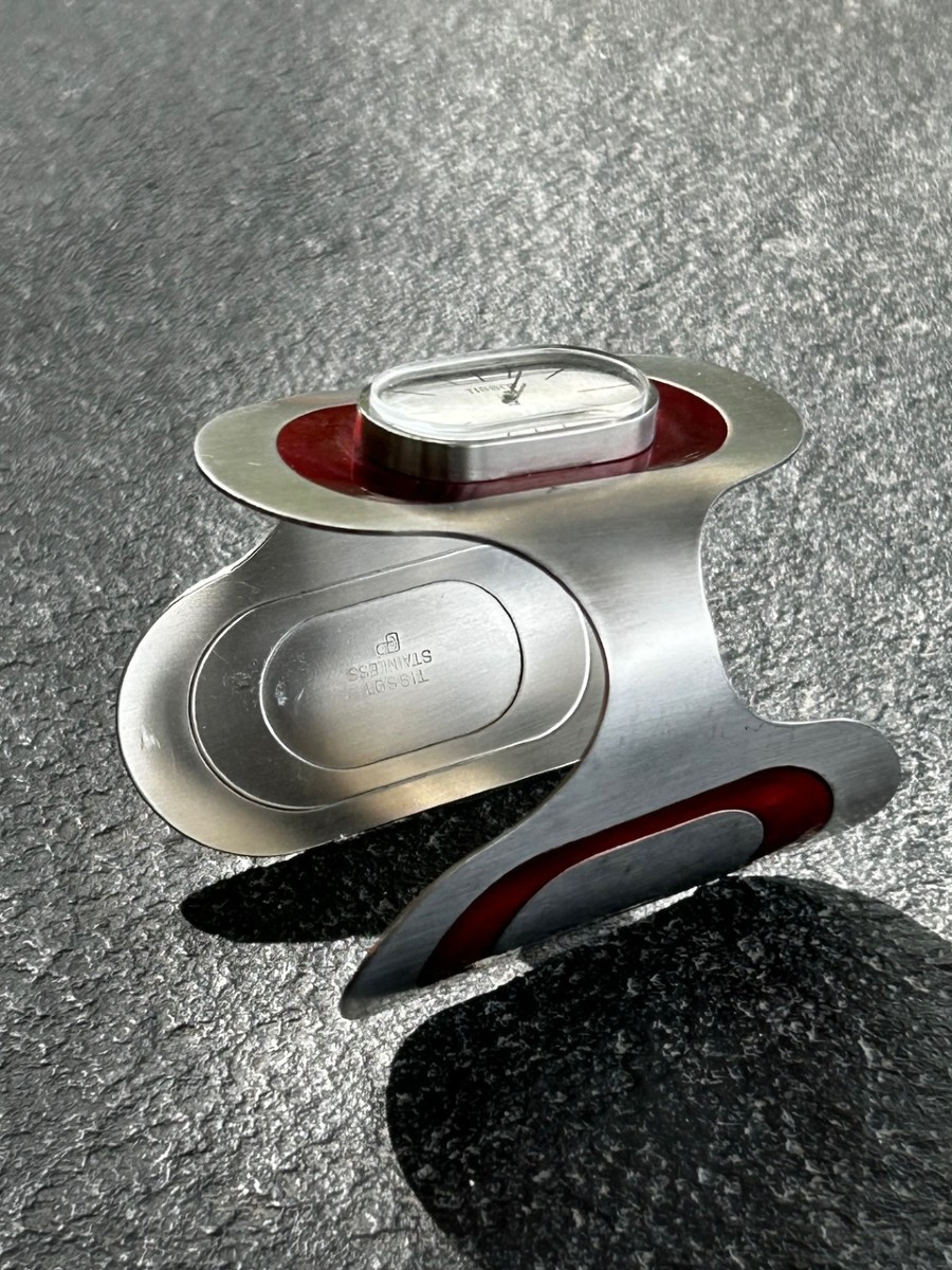 Rare Montre  Bracelet Acier Tissot Modèle  Esclave Design 1970  (rolex  Etc)