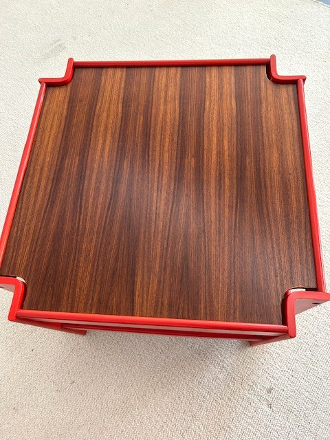 Designer Coffee Table By Sergio Asti For Poltronova Italy Circa 1960 (sottsass-arteluce-knoll..)-photo-4