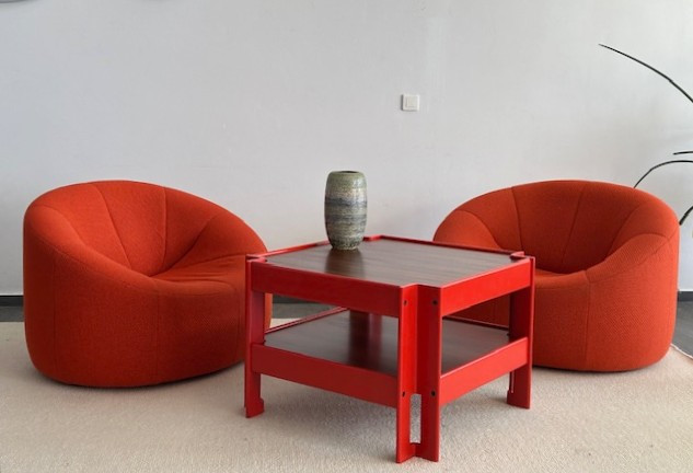 Designer Coffee Table By Sergio Asti For Poltronova Italy Circa 1960 (sottsass-arteluce-knoll..)