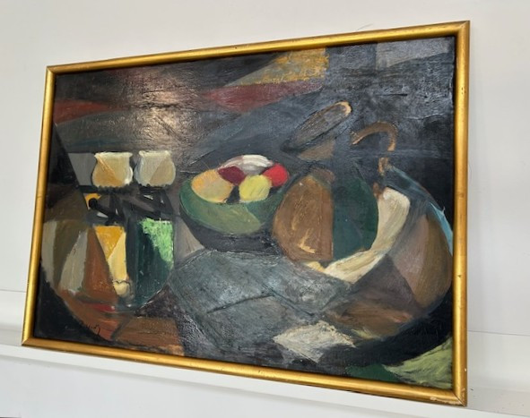 Nature morte cubiste de Louis  Leprince Ringuet 1956 -photo-3
