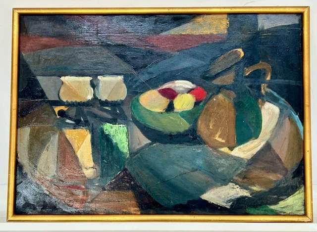 Nature morte cubiste de Louis  Leprince Ringuet 1956 