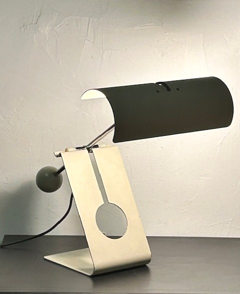 Lampe de table/bureau design de Mauro Martini pour Fratelli Martini 1970 (sarfatti-stilnovo..)-photo-4