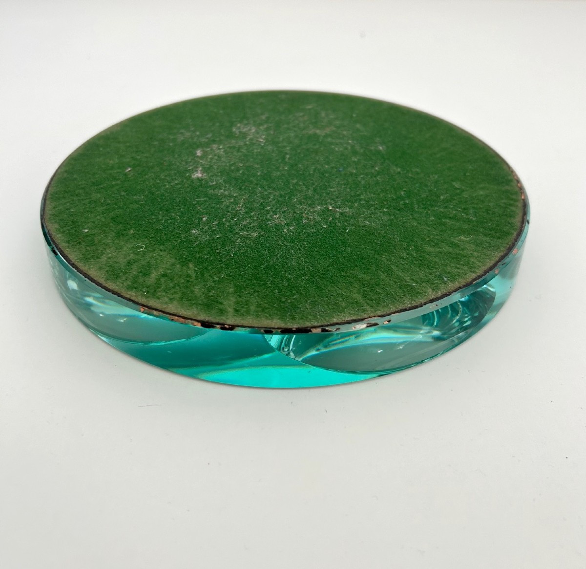 Fontana Arte Design Valet Tray In Mirrored Glass, Circa 1950-photo-3