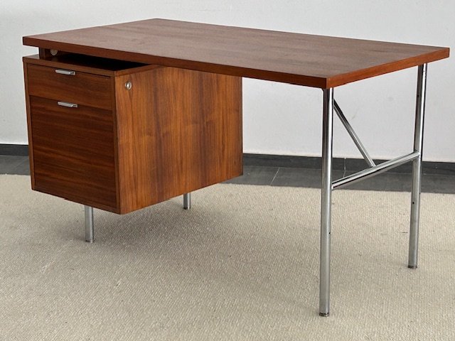 George Nelson Design Desk For Herman Miller 1950 (midcentury Eames Knoll Guariche )-photo-2