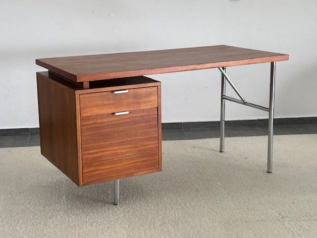 George Nelson Design Desk For Herman Miller 1950 (midcentury Eames Knoll Guariche )