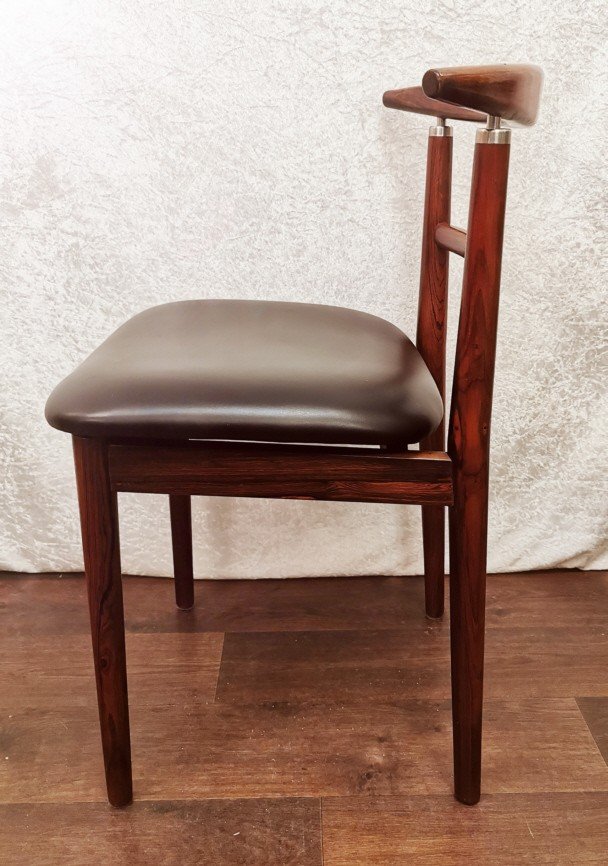 6 Chaises Danoises Sibast En Palissandre.-photo-1