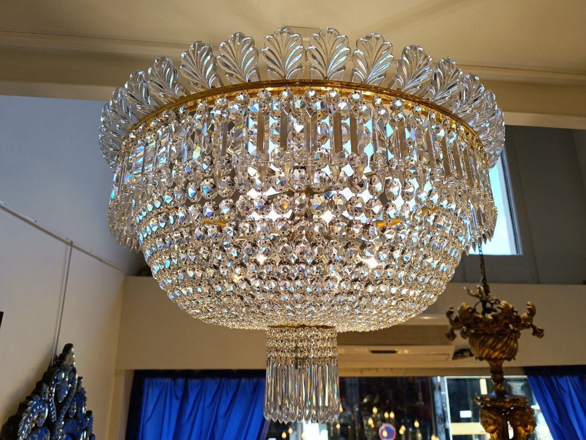 Grand lustre Corbeille - Maison Baccarat-photo-3