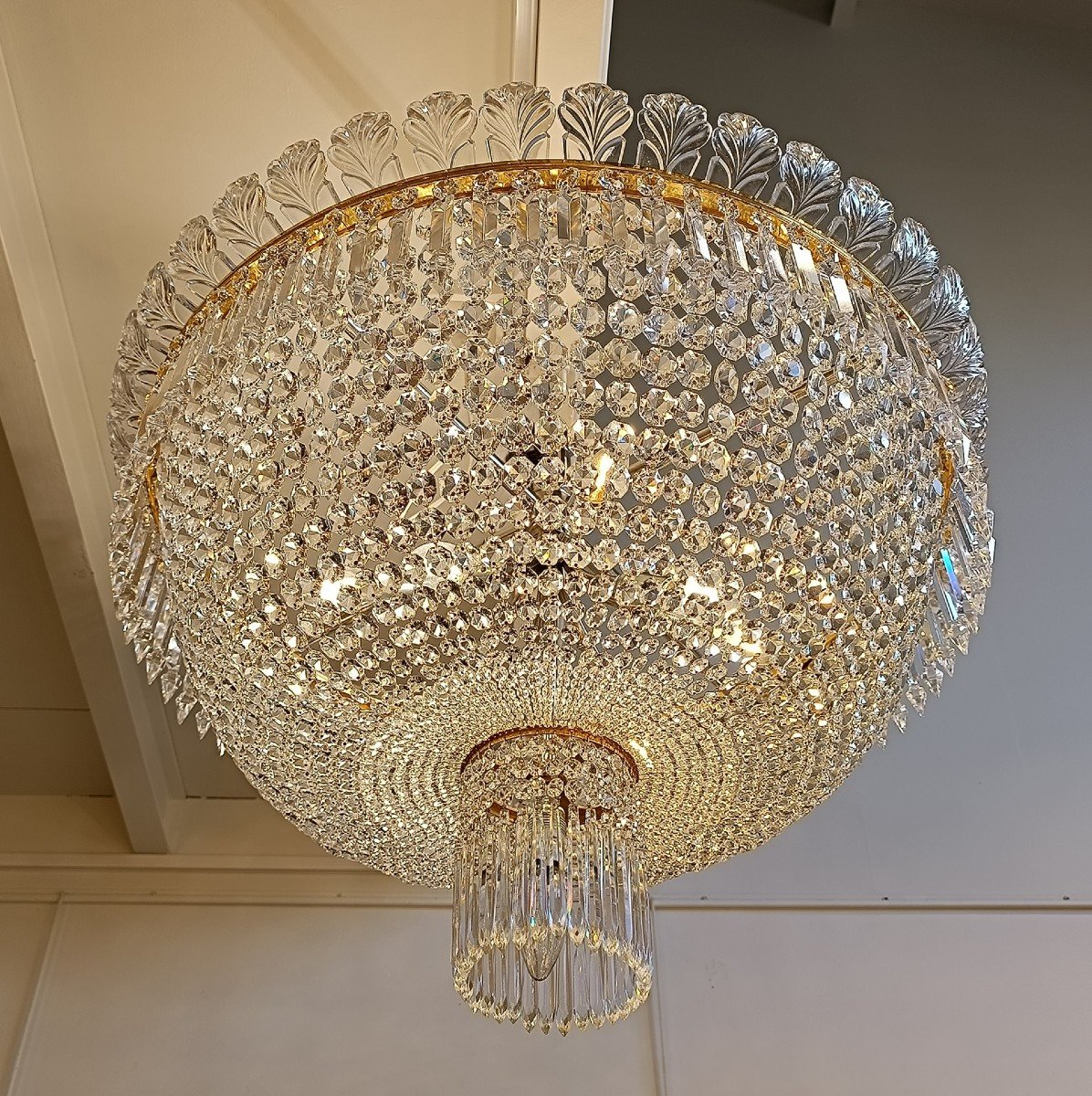 Grand lustre Corbeille - Maison Baccarat-photo-4