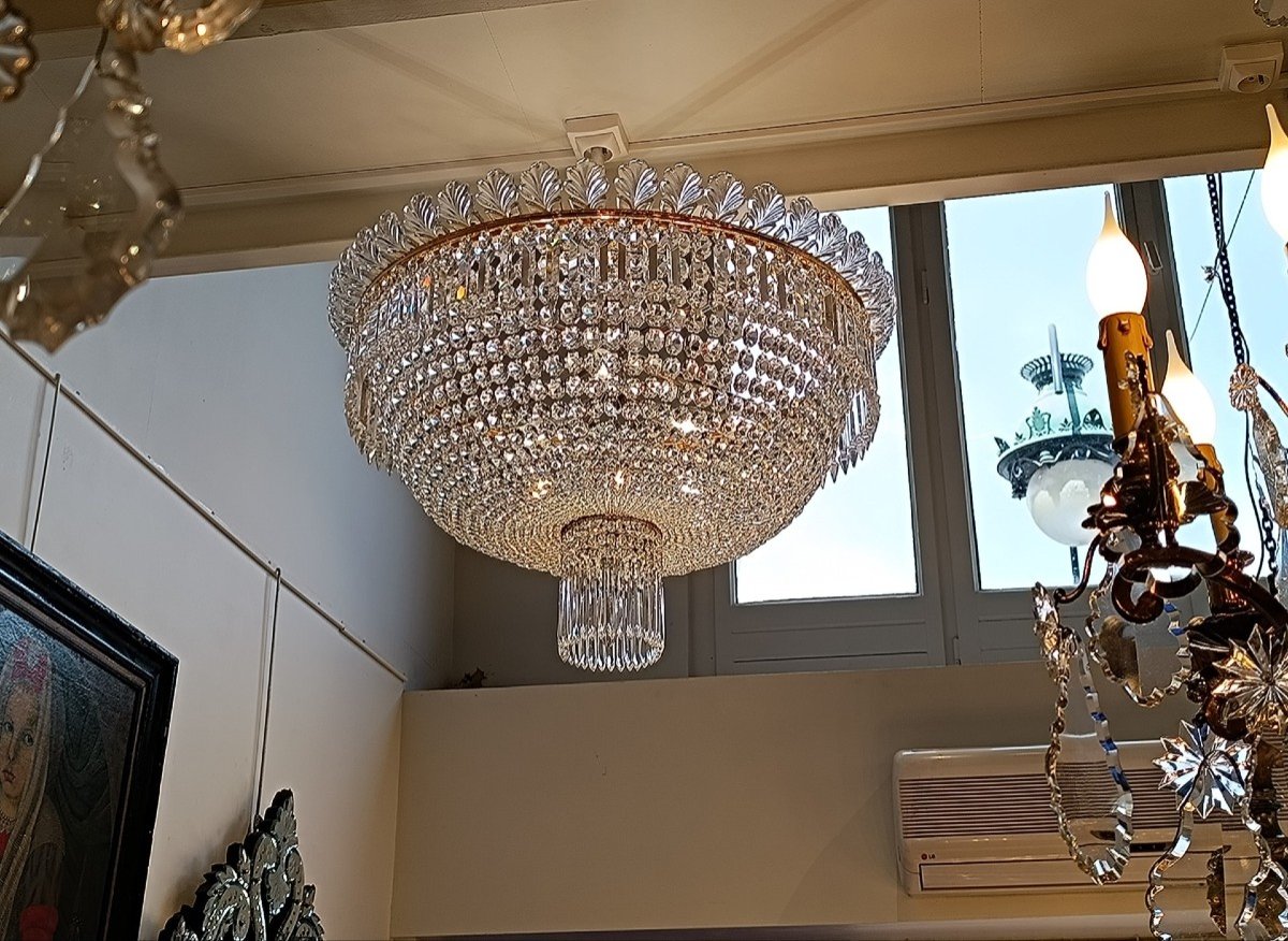 Grand lustre Corbeille - Maison Baccarat