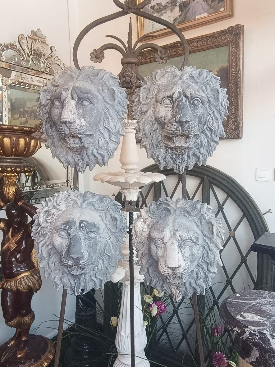 Têtes De Lion - Bouches De Fontaine-photo-2