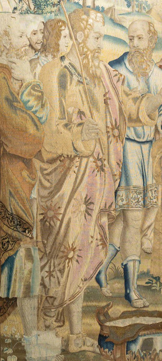 Tapisserie de Bruxelles d’époque 16ème.-photo-1