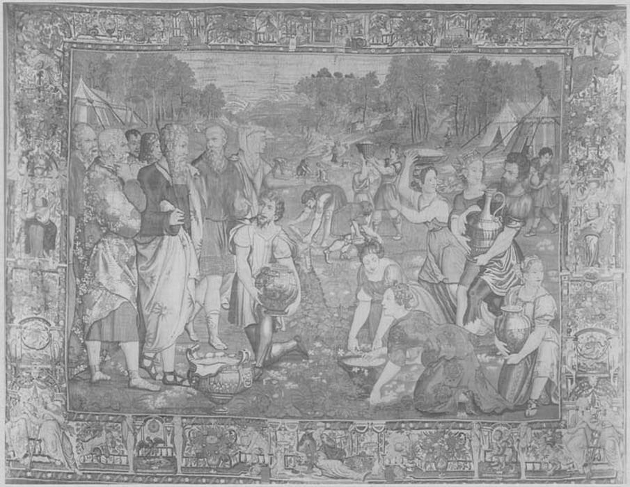 Tapisserie de Bruxelles d’époque 16ème.-photo-6