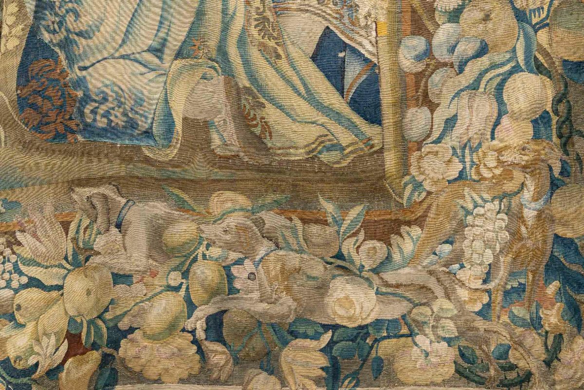 Tapisserie de Bruxelles d’époque 16ème.-photo-8