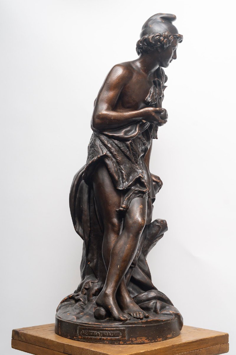 Sculpture en fonte de fer de la fonderie de « J-J Ducel »-photo-4