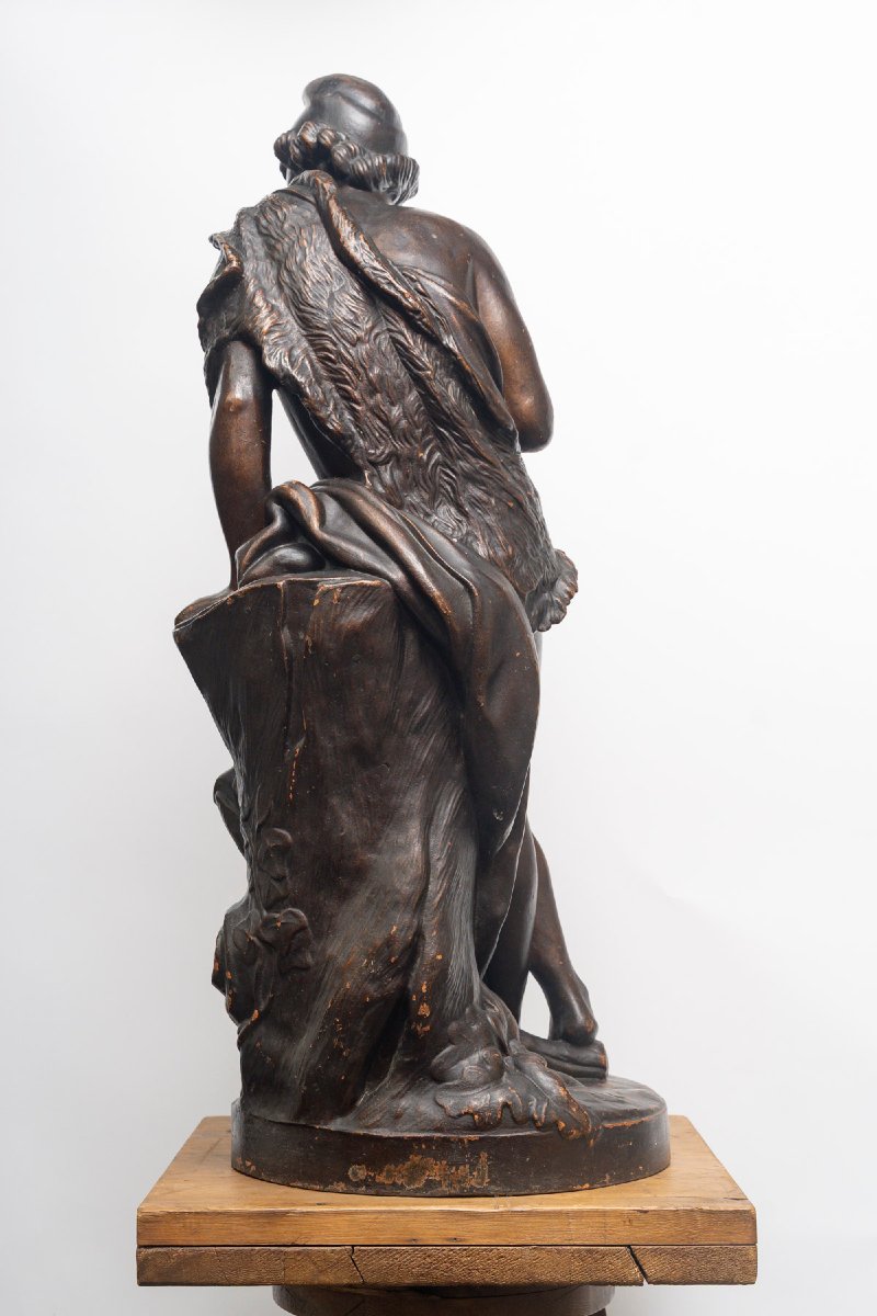 Sculpture en fonte de fer de la fonderie de « J-J Ducel »-photo-7