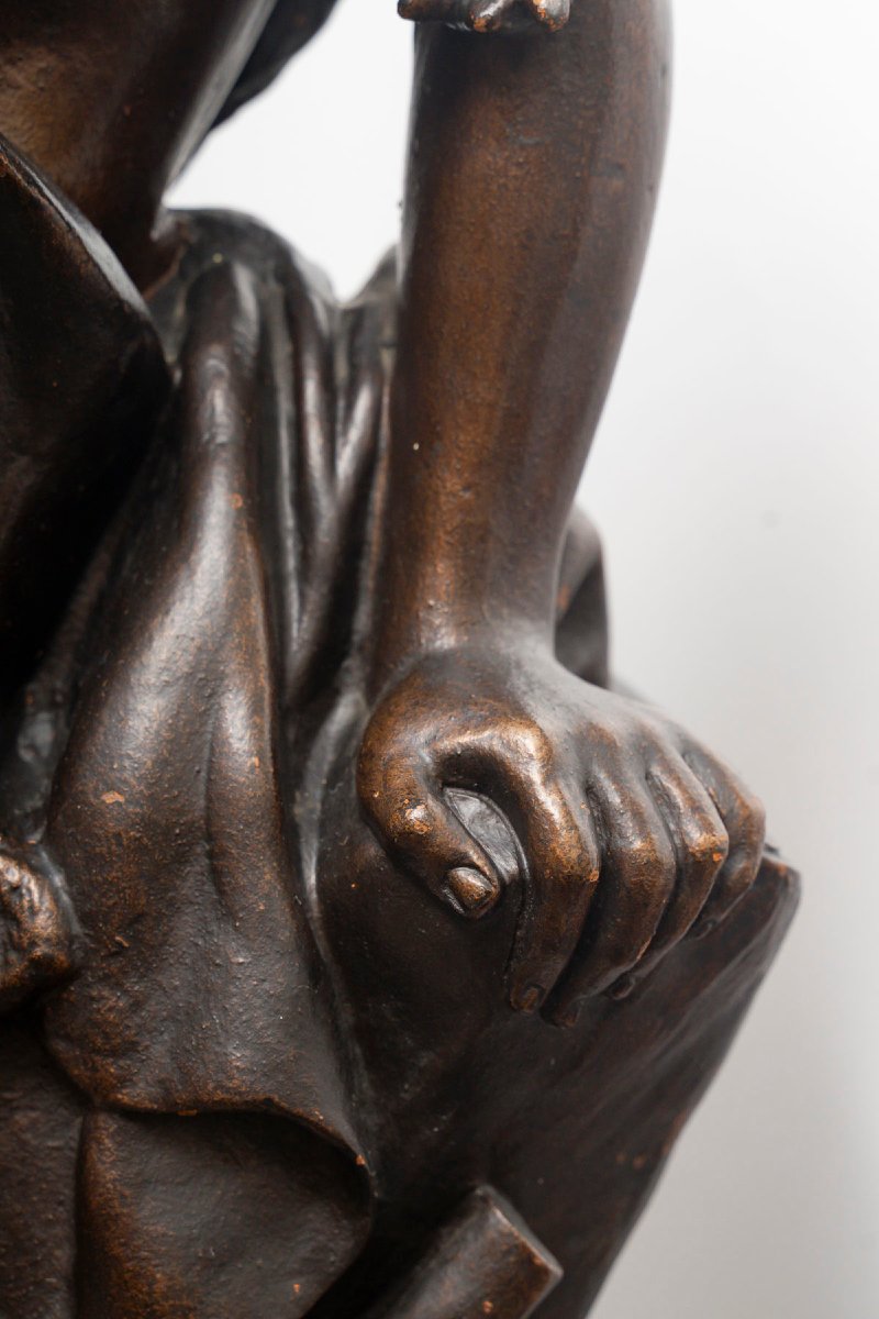 Sculpture en fonte de fer de la fonderie de « J-J Ducel »-photo-8