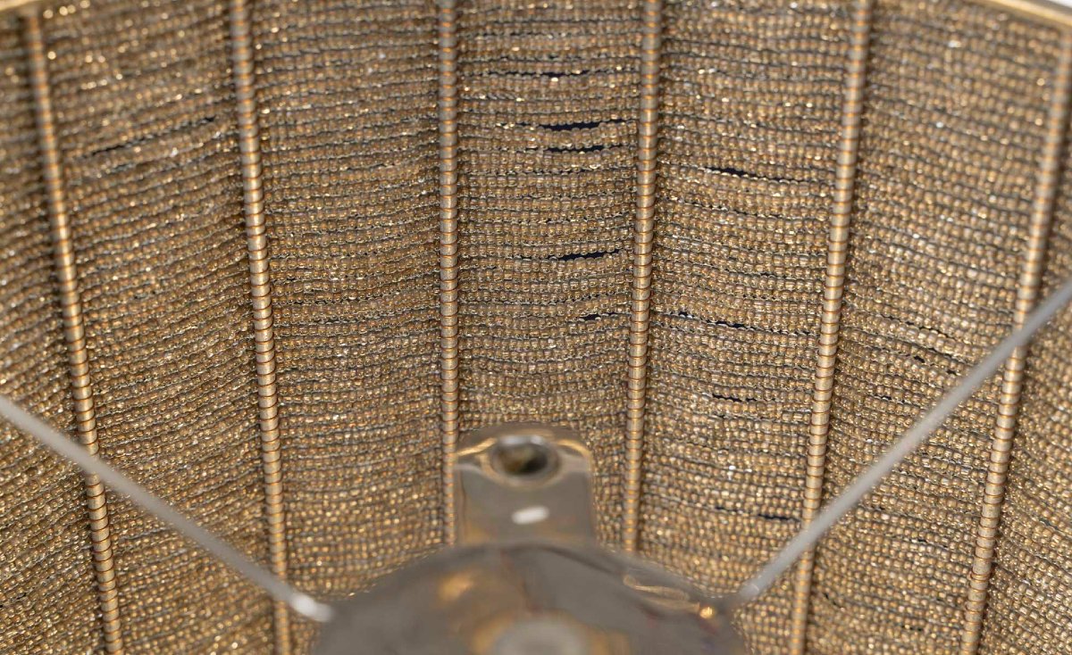Tripod Tubular Floor Lamp – Handcrafted, 1970s-photo-3