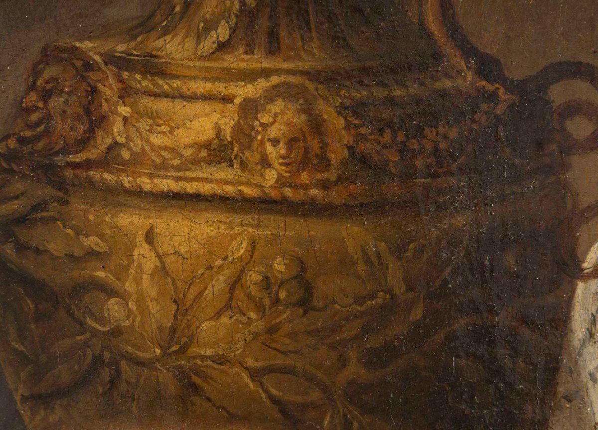 Simon Renard De Saint-andré (1614-1677 ) Vanity With Precious Objects Oil On Canvas 17th Century-photo-7